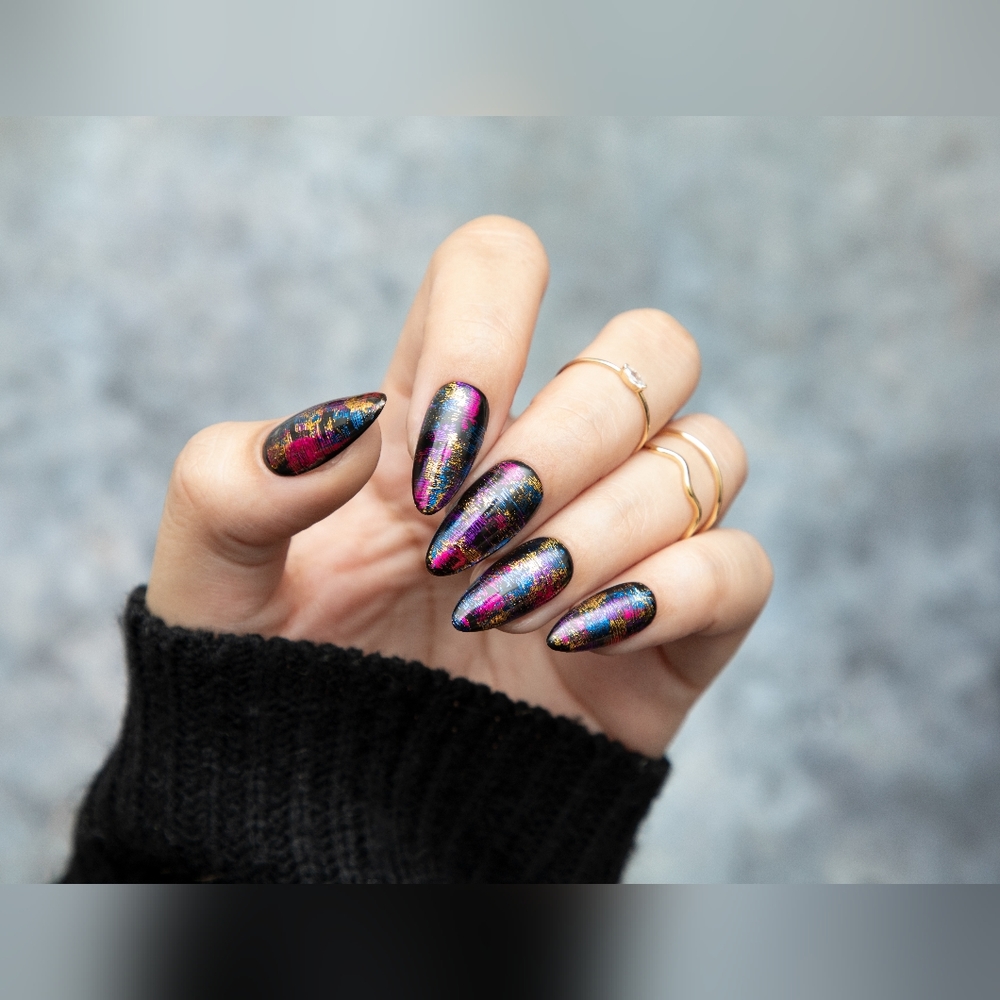 ๐ Saturday Night Fever, Handmade Nail Set - Picture 2 of 14